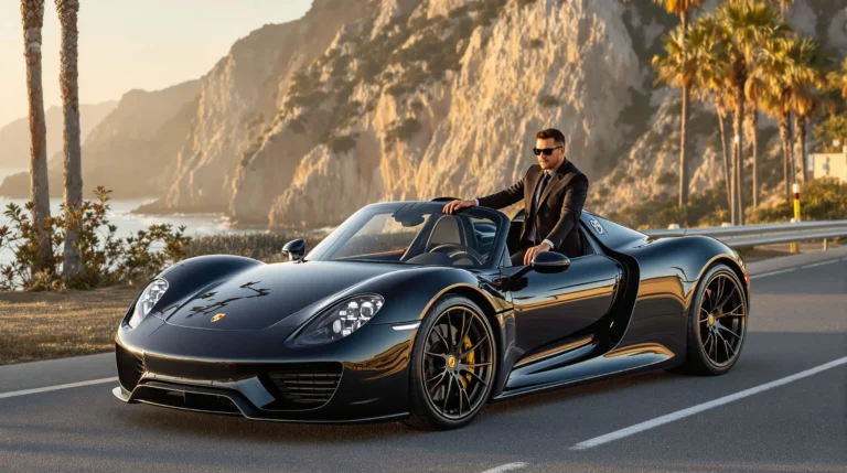 supercar porsche 918 spyder