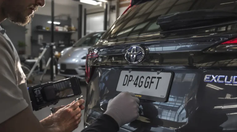 personnaliser plaque immatriculation