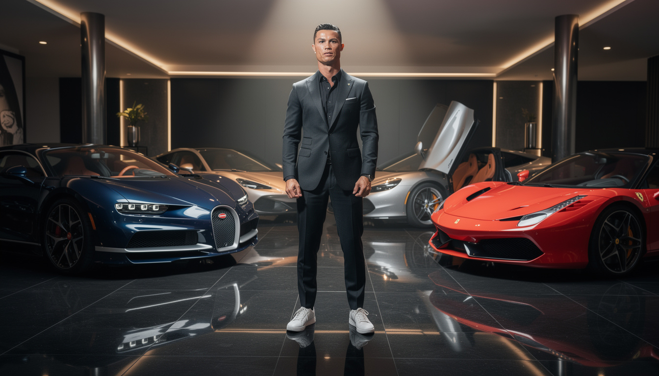 explorez la collection exclusive de voitures de ronaldo, alliant luxe et performance, révélant la passion automobile d'une légende du football.